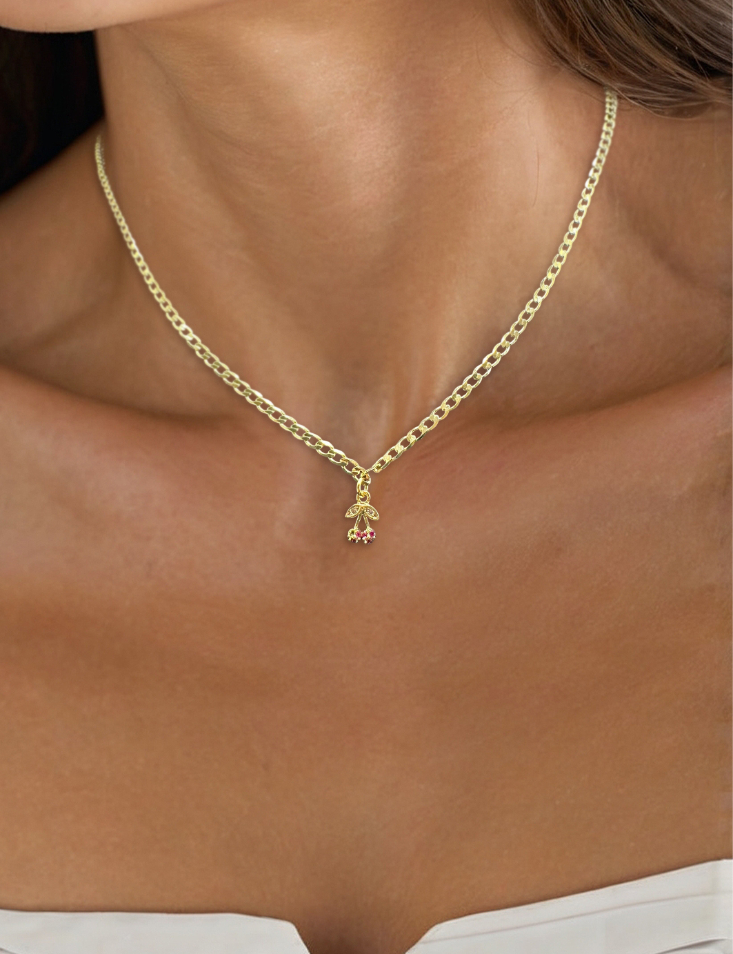 Sweet Cherry Necklace