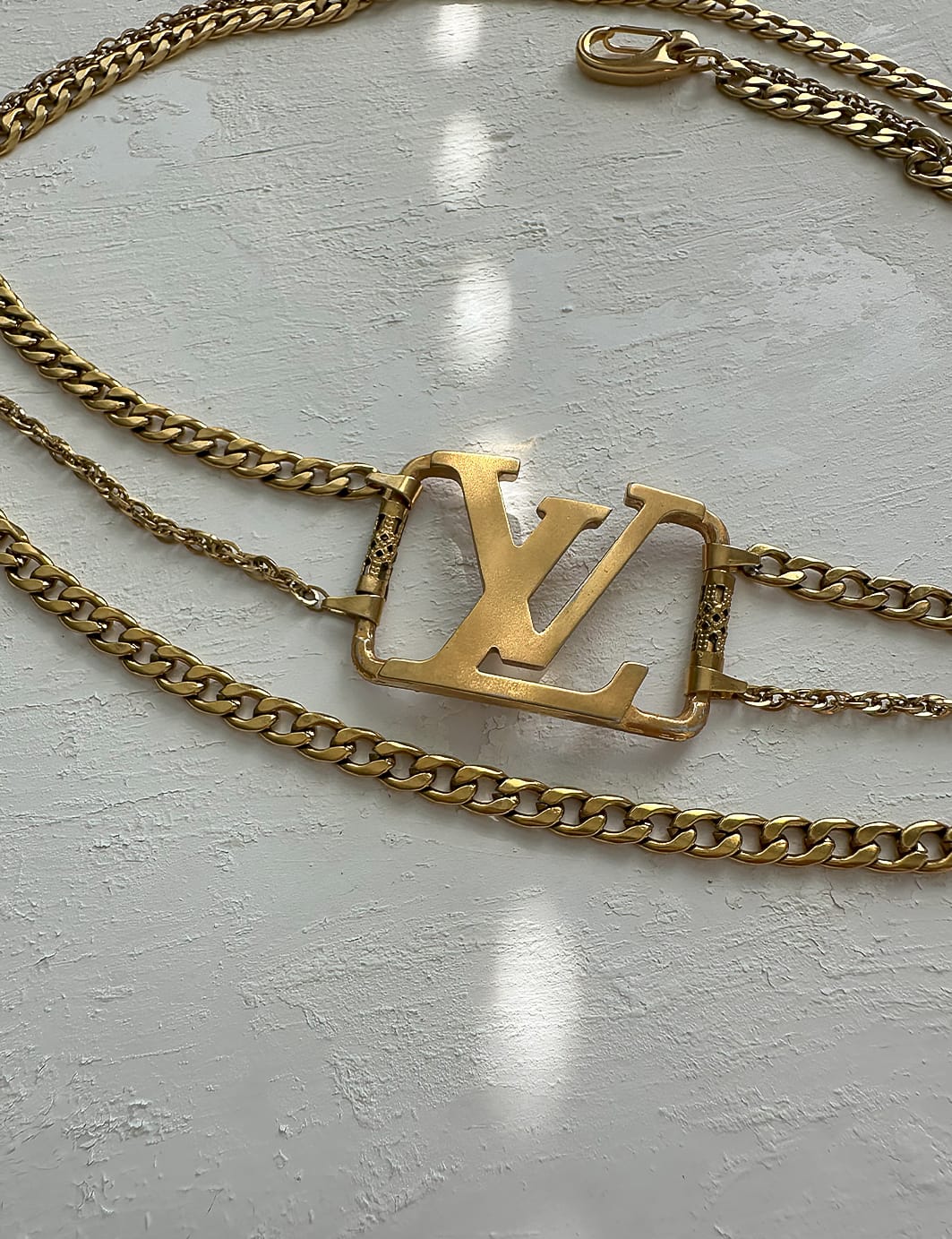 Louis Vuitton Golden Belt