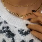 Repurposed Mini Gucci Necklace Cuban