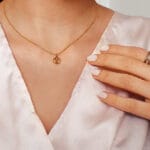 Repurposed Mini Louis Vuitton Necklace