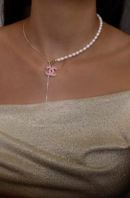 Repurposed Chanel necklace