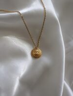 Repurposed Chanel Round tag Necklace - Image 2