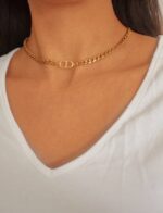 Repurposed CD Dior Necklace Cuban chain - Image 4