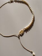 Repurposed Dior Pearl Necklace - Image 3