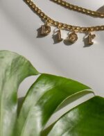 Repurposed CD Dior Logo Necklace