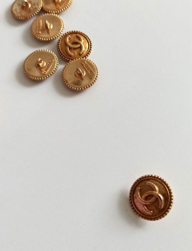 Chanel buttons before