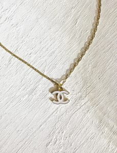 Chanel White noise necklace