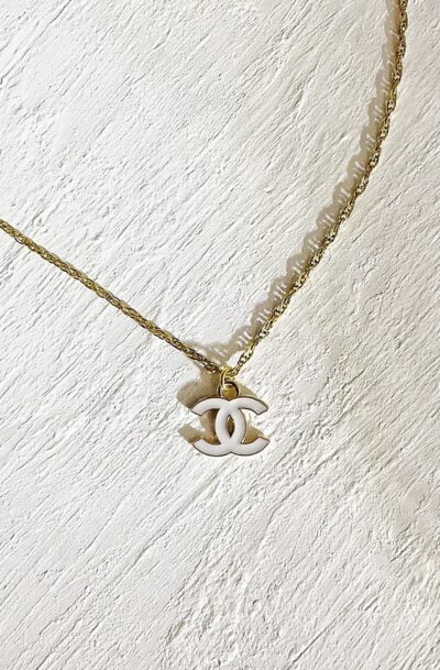 Chanel White noise necklace