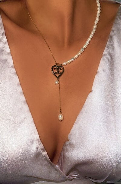 Chanel Heart necklace