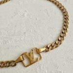 Repurposed Louis Vuitton Choker