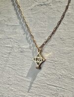 Repurposed Gucci Boxy Necklace