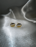 Repurposed Gucci stud earrings - Image 2