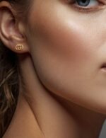 Repurposed Gucci stud earrings