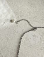 Repurposed Stardust Silver Chanel Necklace - Image 3