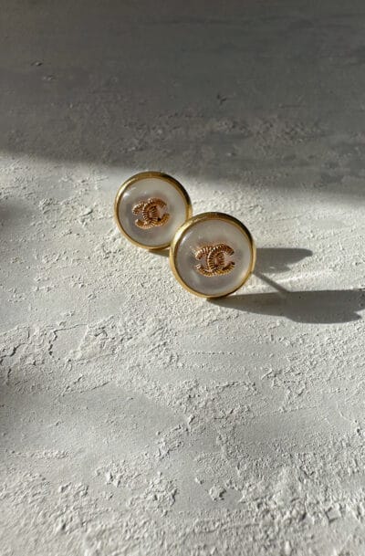 Chanel Golden Halo CC earrings