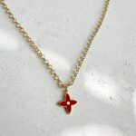Repurposed Louis Vuitton Crimson Bloom