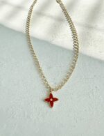 Repurposed Louis Vuitton Crimson Bloom - Image 3