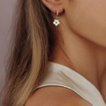 Luna Bloom Earrings Huggie