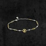 Repurposed Louis Vuitton Sleek Duo Bracelet