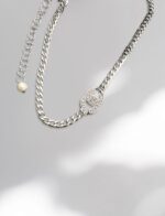 Crystal Halo Chanel Choker