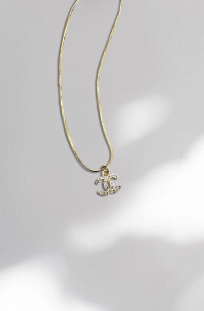 Tiny Luxe Chanel Necklace