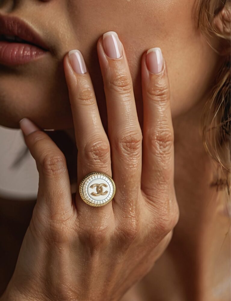 Azure Aura Chanel Ring