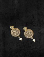 Repurposed Chanel Gildara Drop Earrings - Image 2