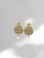 Repurposed Chanel Gildara Drop Earrings - Image 3