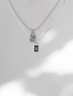 Repurposed Secret Silver Chanel Necklace - Image 4