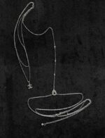 Repurposed Lumière Lace Chanel body chain - Image 7