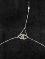 Repurposed Pearl Frequency Chanel body chain - Image 5