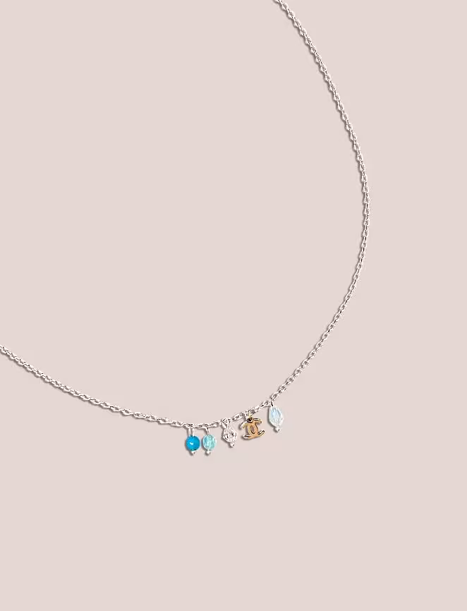 Bleuette Coco Chanel Necklace agate 1