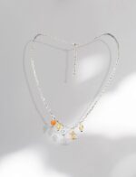Repurposed Honey Coco Chanel Necklace agate - Image 2