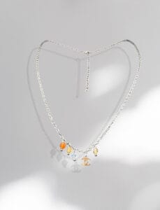 Dreamized 6 Repurposed Honey Coco Necklace agate 2