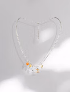 Dreamized 7 Repurposed Honey Coco Necklace agate 2