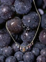Repurposed Violette CoCo Chanel Necklace agate - Image 3