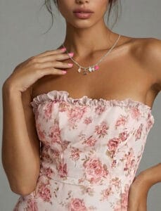 Rosette Coco Chanel Necklace